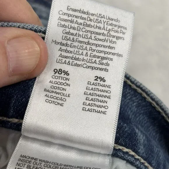 Mother Superior The Insider Ankle Jeans Womens 30 Destination Unknown  Blue - Picture 9 of 15